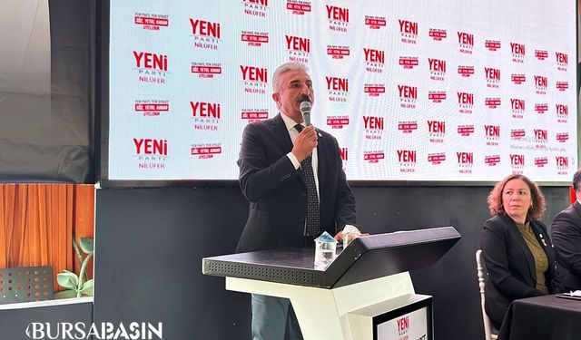 YENİ Parti Bursa’da Nihat Yeşiltaş Yeniden Aday