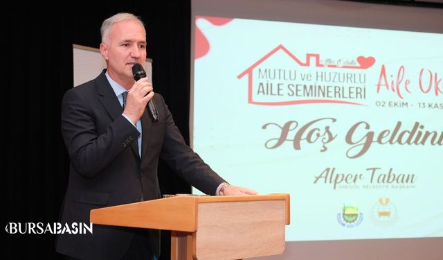 İnegöl’de Aile Okulu Seminerleri 8. Kez Başladı