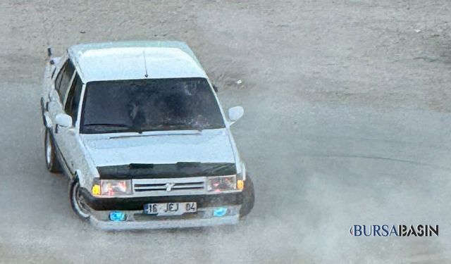 Bursa’da Drift Cezası Rekor Seviyeye Ulaştı: 143 Bin TL