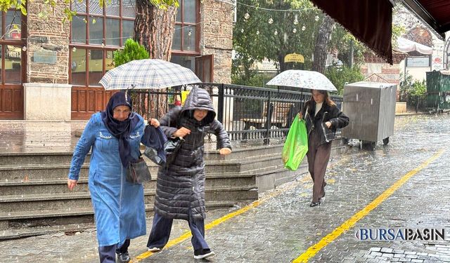 Bursa’da sağanak alarmı! Fırtına ve su baskını uyarısı