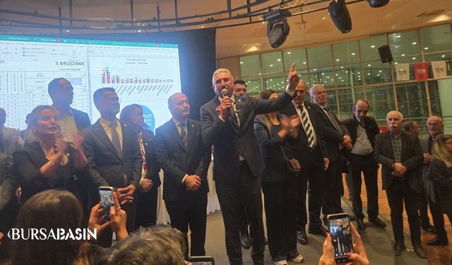 Bursa’da Nihat Yeşiltaş Yeniden İl Başkanı Seçildi