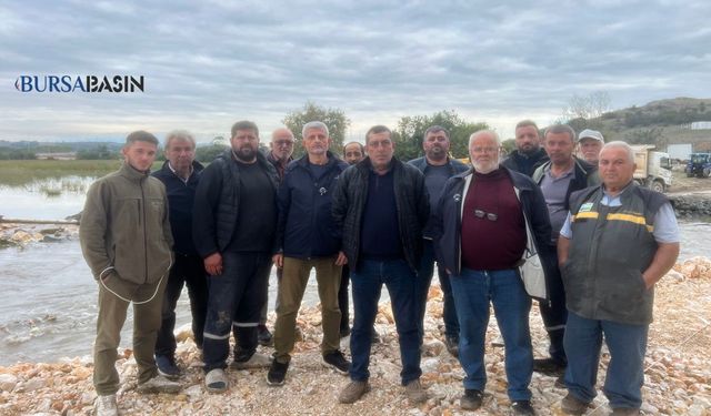 Mudanya’da Çiftçiler Ayakta: 1.500 Dönüm Arazi Sular Altında