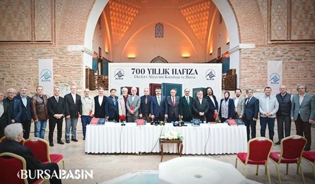 Bursa'nın 700 Yıllık Tarihi Dev Eserle Kitaplaştırıldı