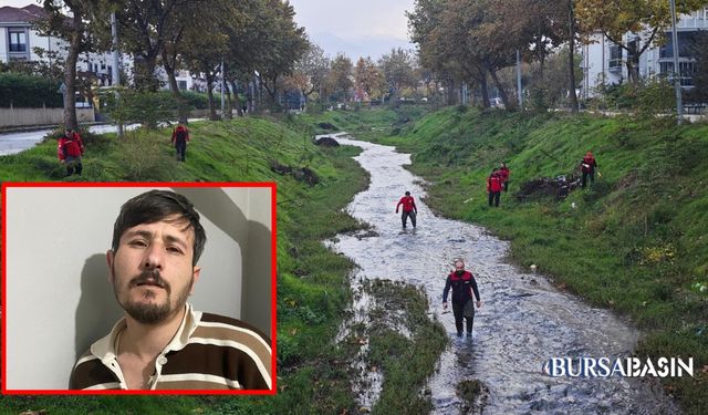 İnegöl’de Kayıp Emrah Gedik İçin Aramalar Sürüyor