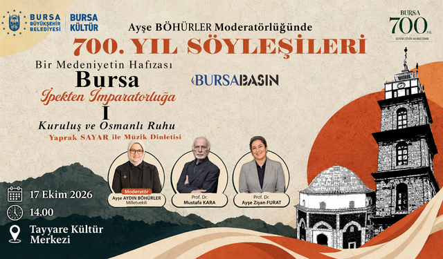 Bursa’nın Fethinin 700. Yılına Özel Söyleşiler Başlıyor