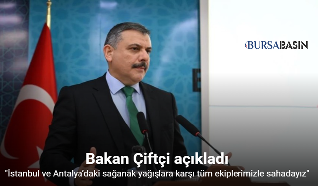 İstanbul ve Antalya’da Sağanak Alarmı: Binlerce Personel Sahada