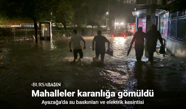 İstanbul Ayazağa’da Sağanak Alarmı