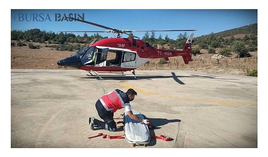 Helikopter Ambulans Aynı Gün İçindeki Hastalar İçin Havalandı