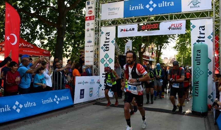 Türkiye'nin en uzun maratonu İznik Ultra başladı