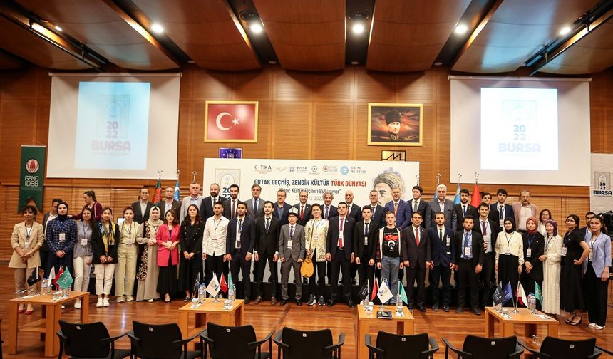 2022 Türk Dünyası Kültür Başkenti Bursa'da buluştu