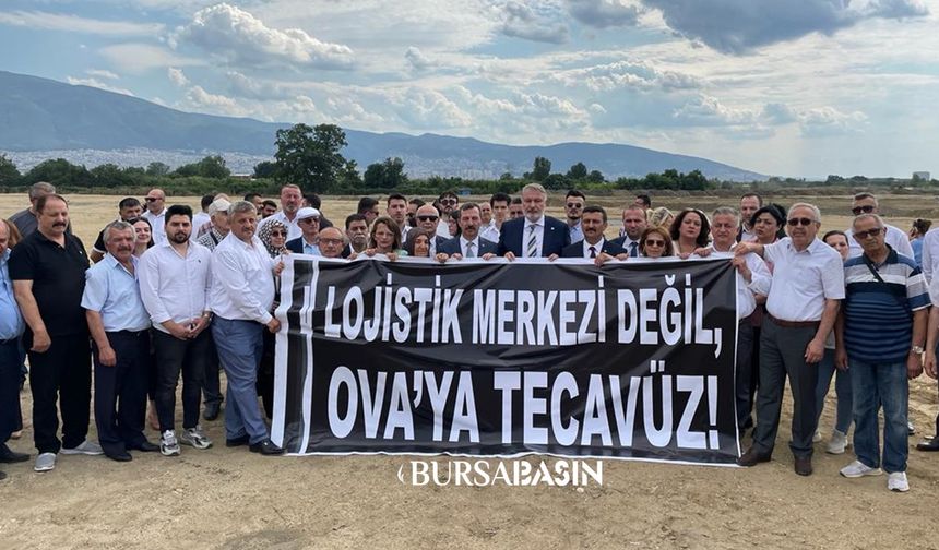 Bursa İYİ Parti Samanlı Projesi’nin iptalini istedi