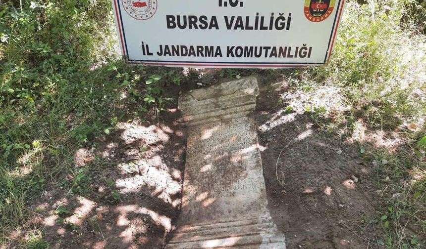 Bursa'da Tarihi Eser Operasyonu 2 Kişi Gözaltına Alındı