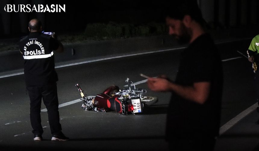 Bursa Osmangazi'de Motorsiklet Kazası Yaşandı