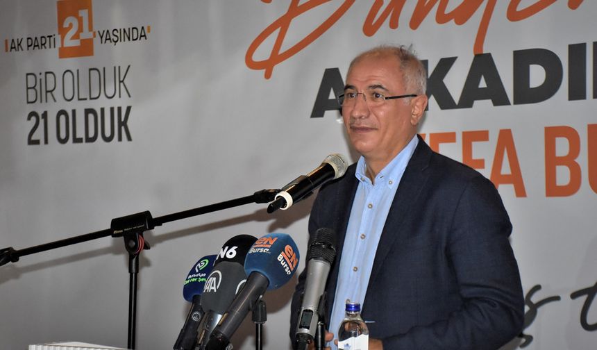 AK Parti Başkan Yardımcısı Ala, Bursa'da Vefa Buluşması'na katıldı