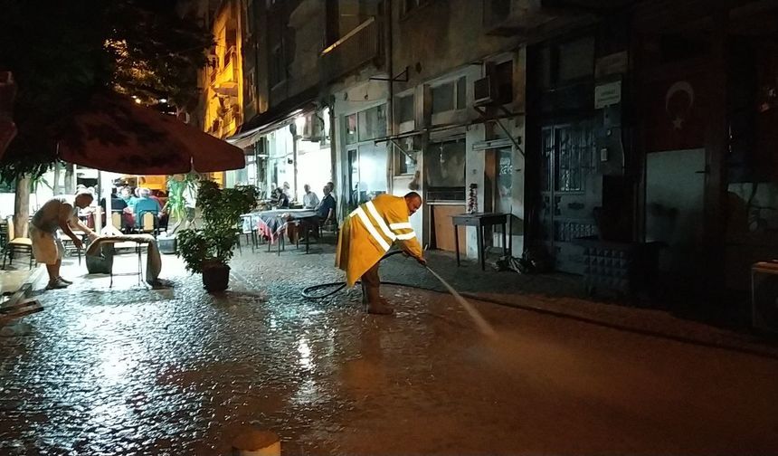Mudanya'da Temzilik Çalışmaları Devam Ediyor