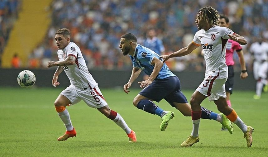 Adana Demirspor ile Galatasaray 0-0 berabere kaldı