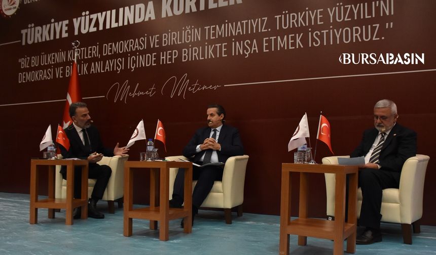 Bursa'da Türkiye Yüzyılı'nda Kürtler Paneli düzenlendi