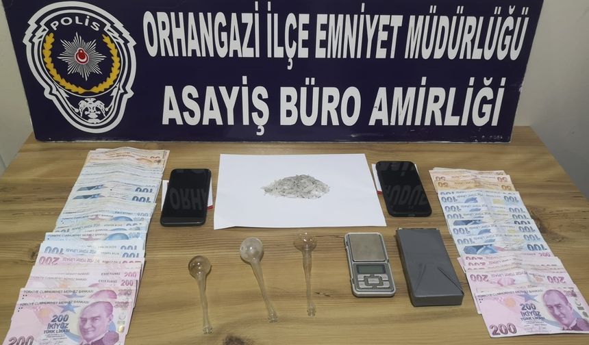 Bursa, Orhangazi'de uyuşturucu operasyonu