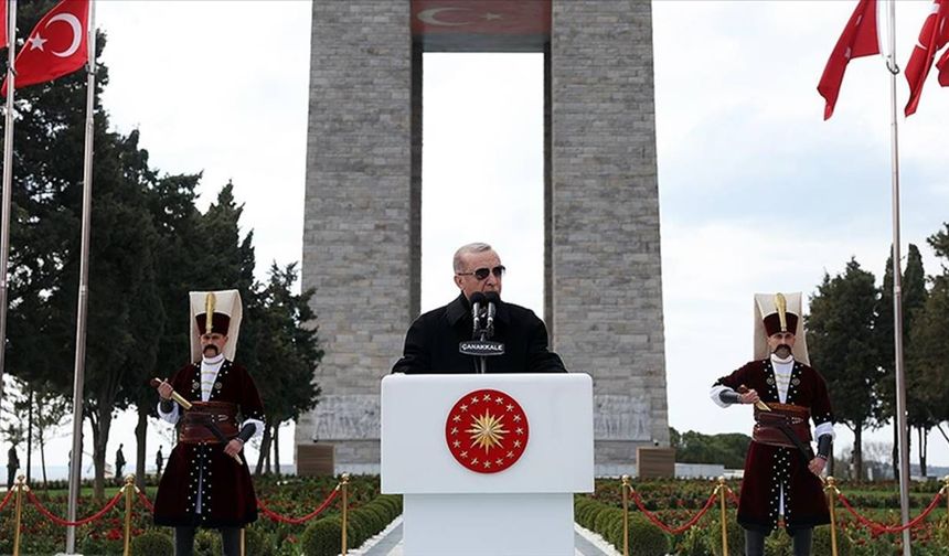 Zaferin 108. yıl dönümü! Erdoğan'dan Çanakkale mesajı