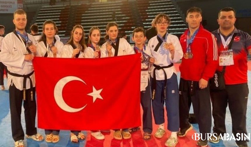 Uluşehir Bursa Camileri Spor Kulübü, Antalya'da 11 Madalya İle Parladı