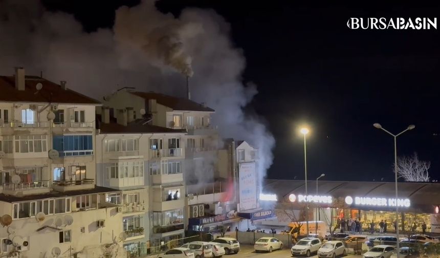 Bursa'daki Balıkçı Restoranında Yangın Panik Yarattı