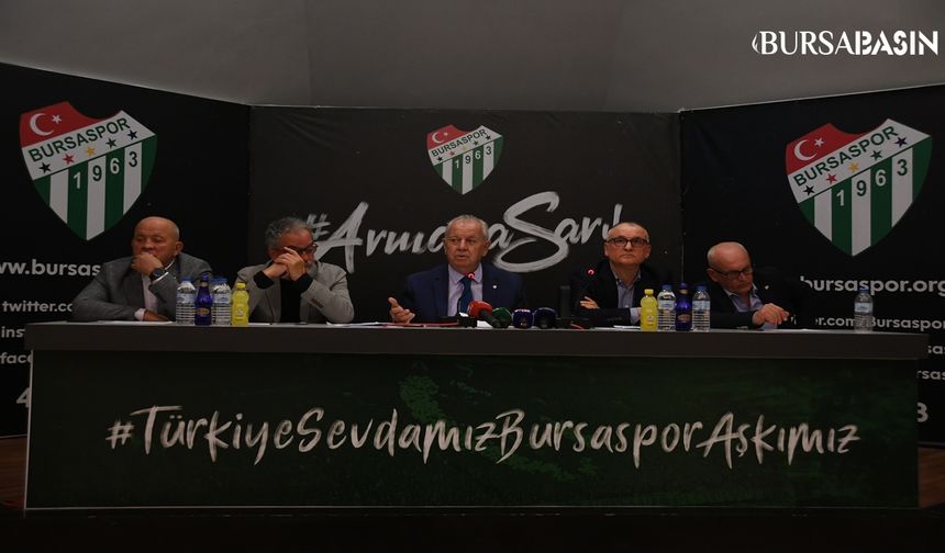 Bursaspor Divan Kurulu Toplantısı 8 Mayıs'ta Gerçekleşecek