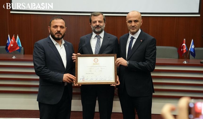 Gürsu Belediye Başkanı Mustafa Işık Görevi Devraldı