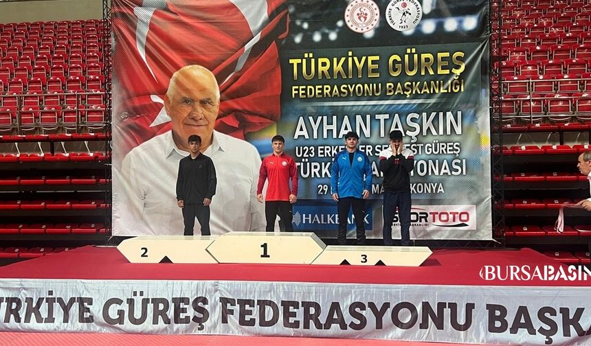 Karacabey'den Yasin Yeşil, Konya'da Türkiye Şampiyonu Oldu