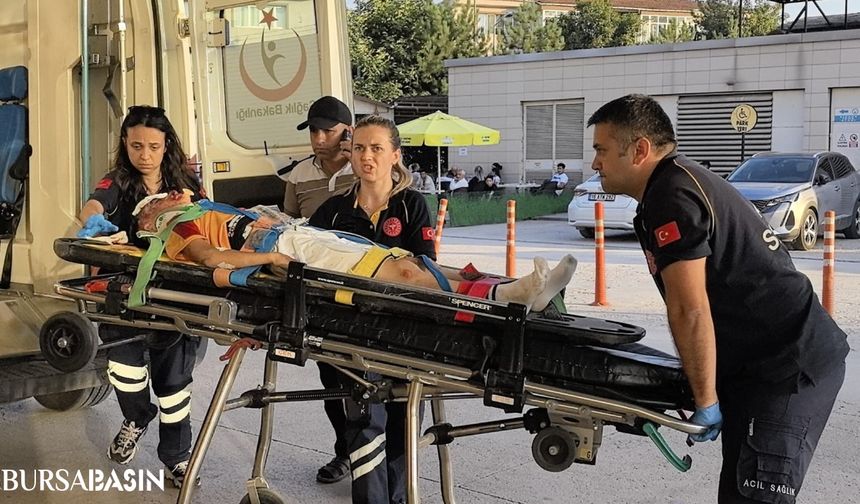 İnegöl'de Kamyonet Çarptı: 12 Yaşındaki Çocuk Ağır Yaralandı