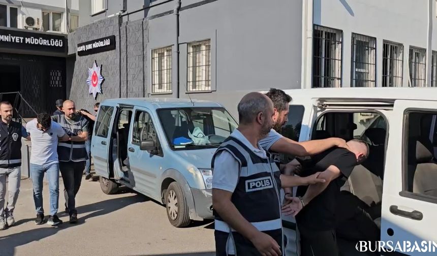 Bursa'da Fuhuş Operasyonunda 3 Şüpheli Yakalandı