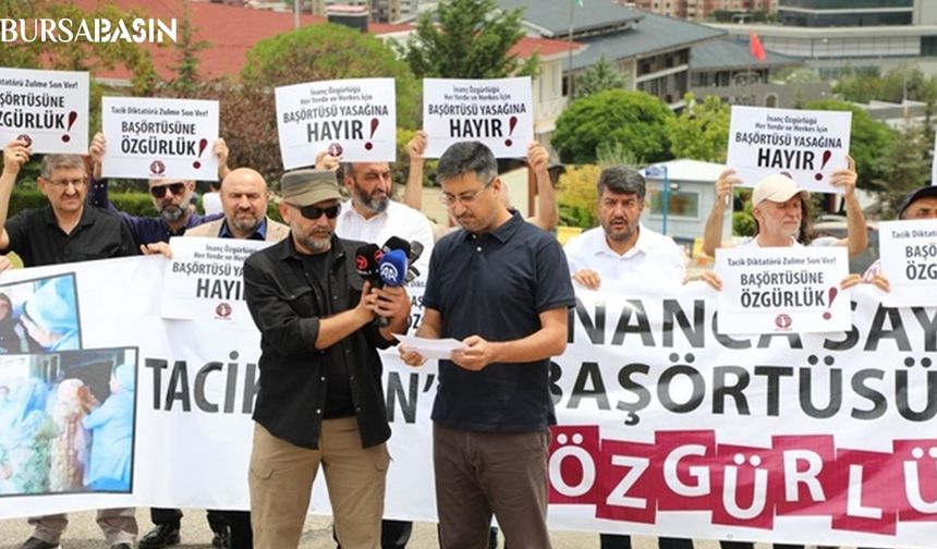 Tacikistan'daki Dini Baskılar Ankara'da Protesto Edildi
