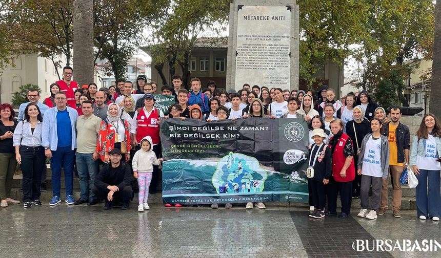 Mudanyalılar Dünya Temizlik Günü’nde Çevre İçin Buluştu