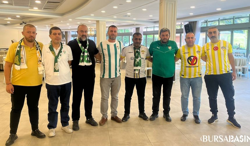 Bursaspor ile Muşspor taraftarı yemekte buluştu