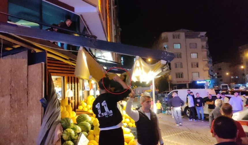 Bursa'da 6. Kattan İş Yeri Brandasına Düşen Kadın Ağır Yaralandı