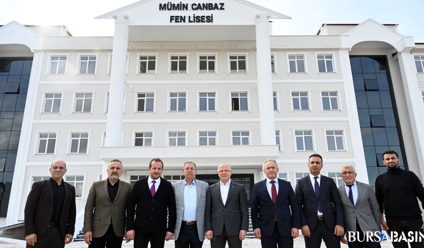 Mümin Canbaz Fen Lisesi'nin İnşaatında Sona Gelindi