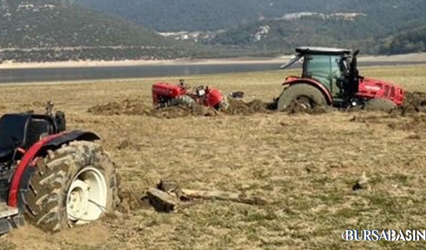 Kestel'de Piknik Yapmaya Giden 7 Araç Bataklığa Saplandı