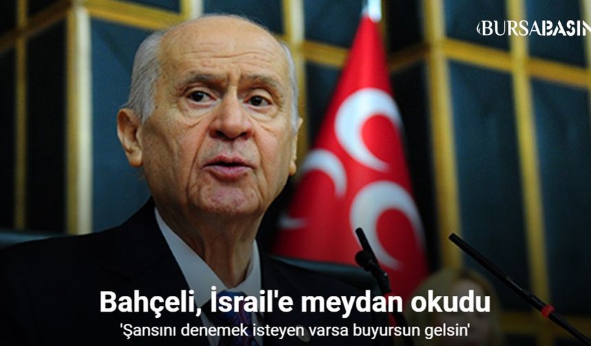 Bahçeli: Ortadoğu'da İnsanlık Can Çekişiyor