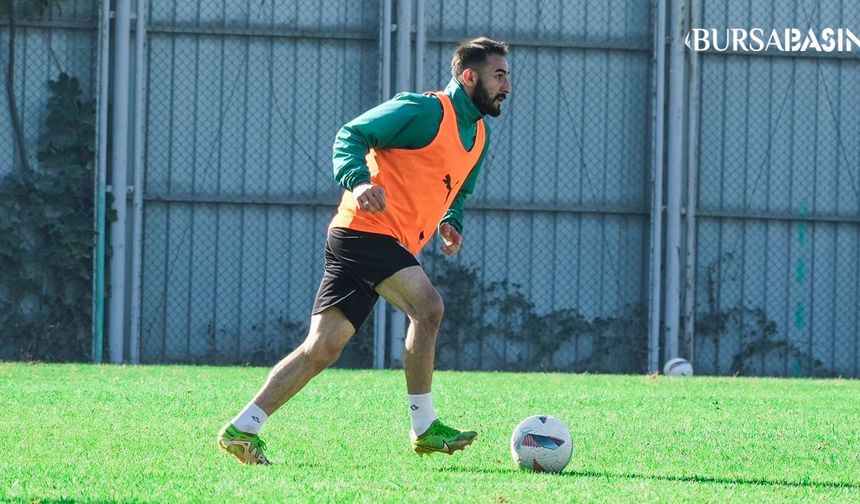 Bursaspor Kırşehir FSK Maçı İçin Son Antrenmanını Gerçekleştirdi