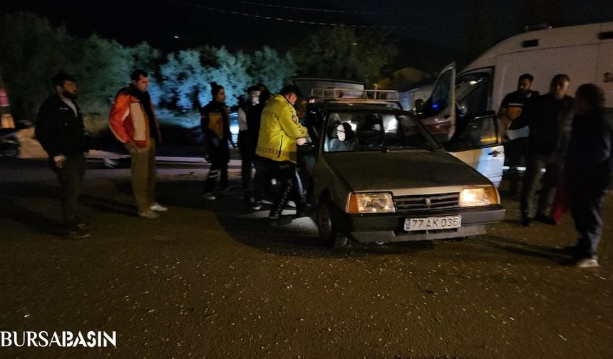 Gemlik Kumla Yolunda Zincirleme Kaza: 3 Yaralı