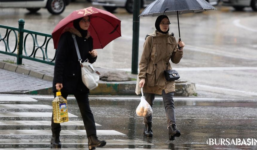 Bursa'da Kasım Yağışı Uzun Yıl Ortalamasını Aştı