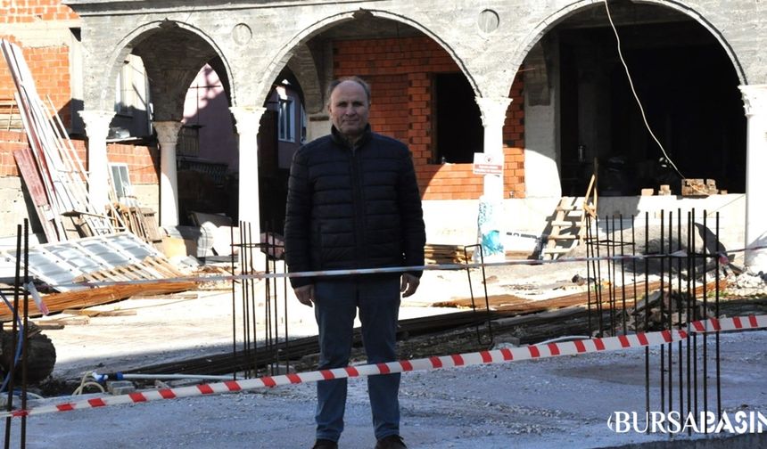 Yalıntaş'ta Yeni Cami İnşaatı Tamamlanıyor