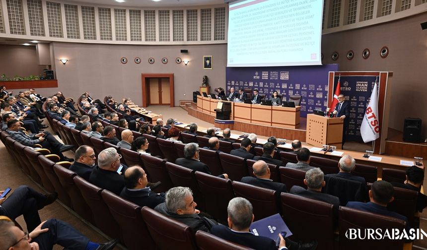 BTSO Başkanı Burkay: 2025'te Yeni Bir Dönem Başlıyor