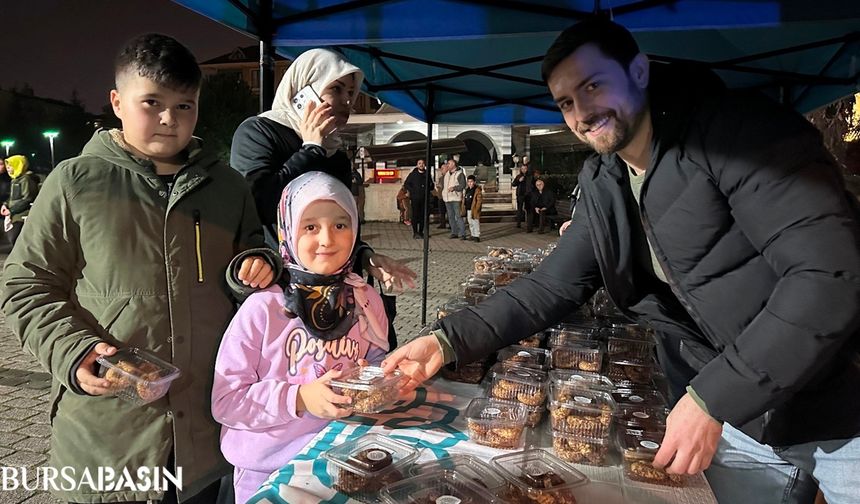 Nilüfer Belediyesi’nden Miraç Kandili’nde Simidi İkramı