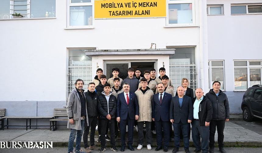 Başkan Oktay Yılmaz'dan Mimar Sinan Lisesi Ziyareti