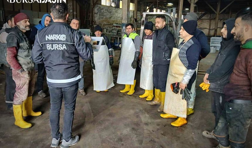 Bursa’da 5 Bin 233 Kişiye Narkotik Eğitimi