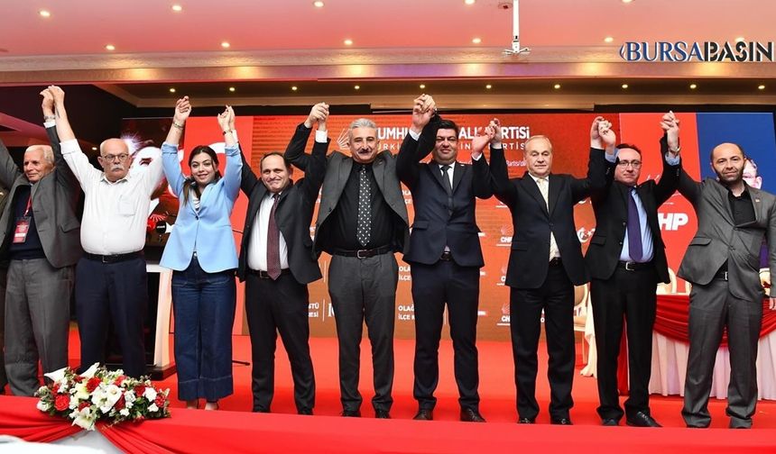 Gökhan Demir CHP Mustafakemalpaşa İlçe Kongeresinde Güven Tazeledi