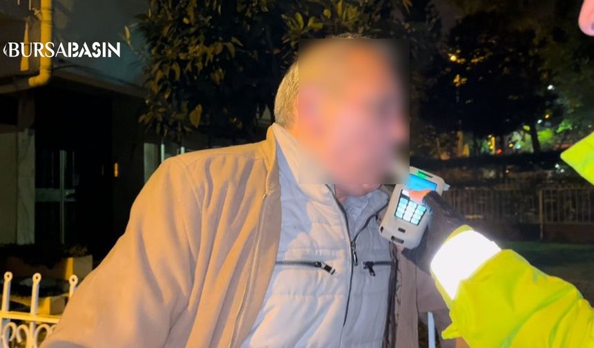 Osmangazi'de Alkollü Sürücü Zorluk Çıkardı