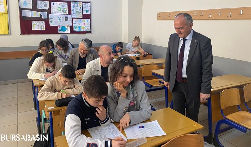 Nilüfer'de Veliler Ve Öğrenciler Aynı Sınavda Ter Döktü