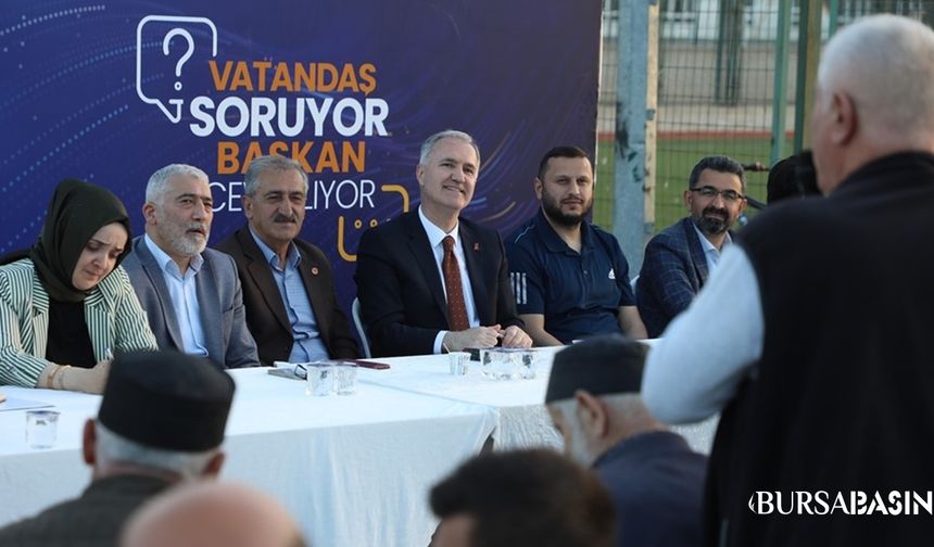 Başkan Taban, Mahalle Buluşmalarına Başladı