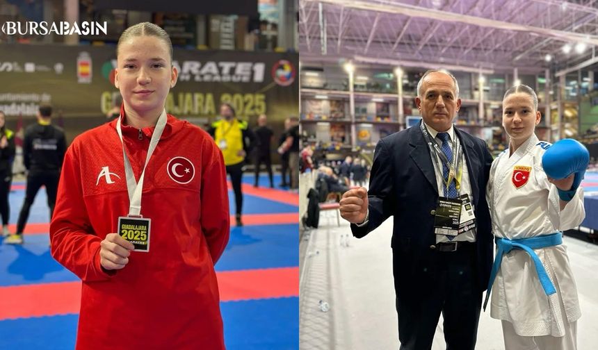 Belediyesporlu Nisanur Çakır, Gümüş Madalya Kazandı